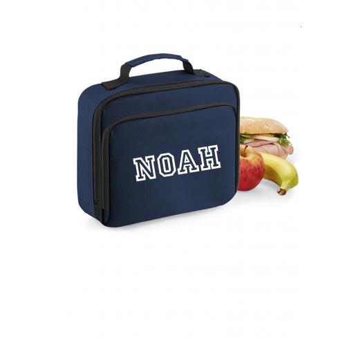 Personalised Childs Lunch Cooler Bag Kids Insulated Box