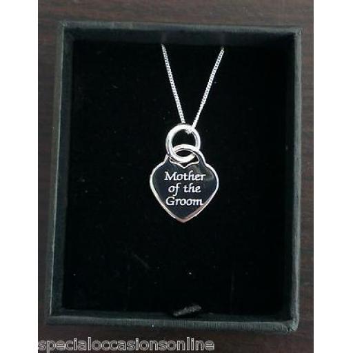 Personalised 925 Solid Silver Heart Pendant