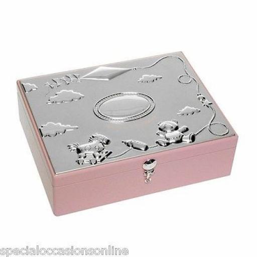 Personalised Wooden Baby Keepsake Memory Box